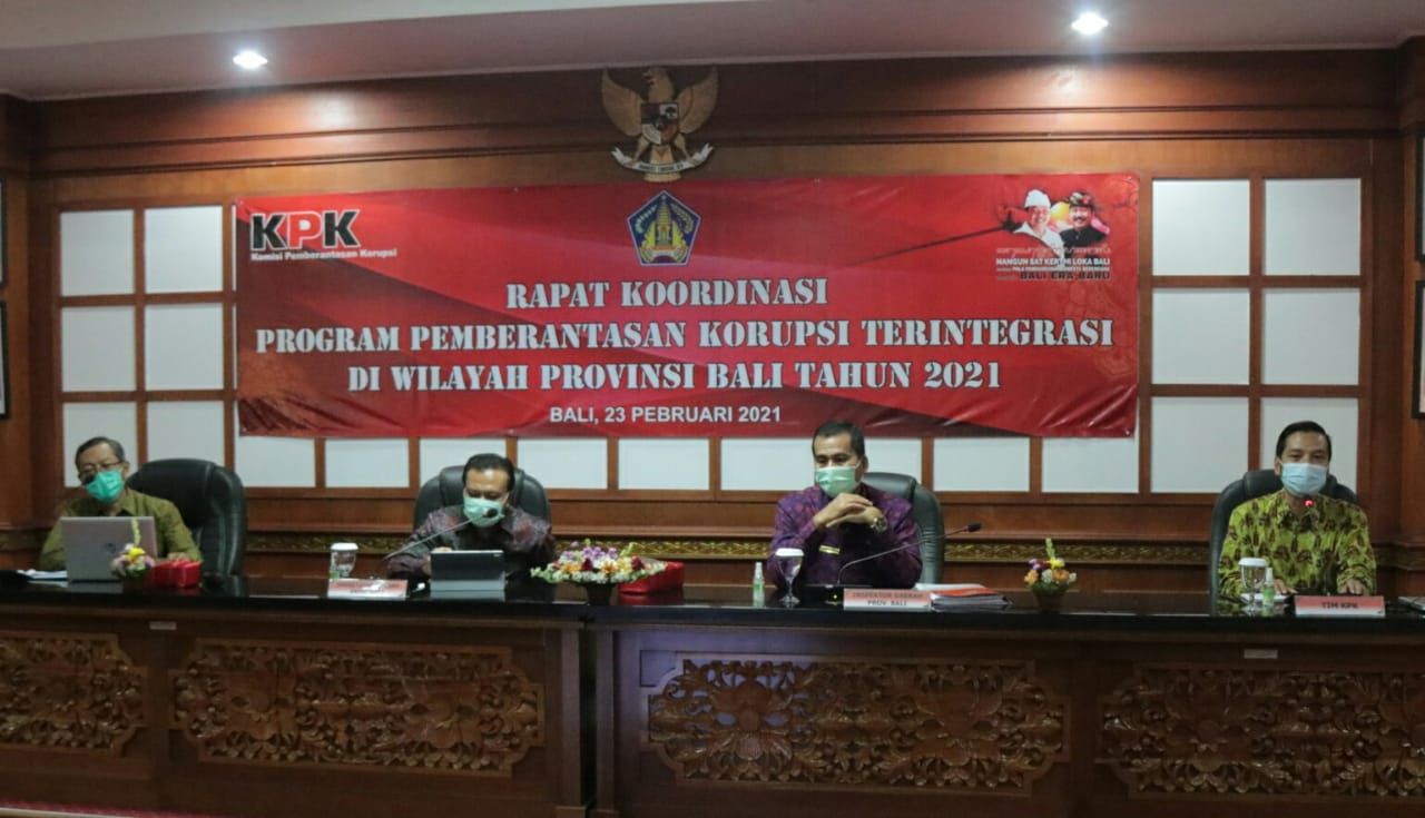 podiumnews.com-Pemprov Bali Raih Capaian Rata-rata MCP Terbaik se Indonesia 